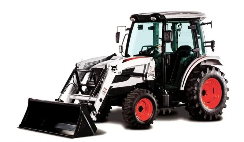 2025 Bobcat CT5558 compact tractor with factory-installed enclosed cab