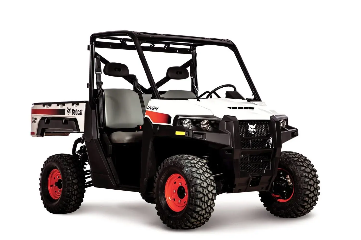 2025 Bobcat UV34 gas utility vehicle with cargo box